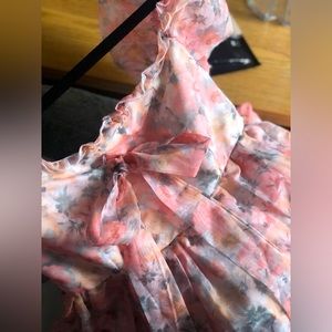 Brand new unworn Pink floral babydoll dress
